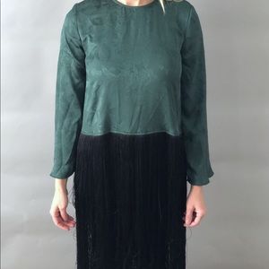 Zara blouse with fringe